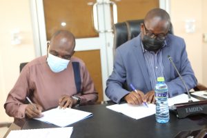 Signing of MOU between EPUC and UEW