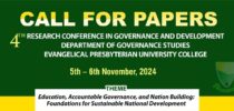 Call for Papers – 4th Research Conference in Governance and Development